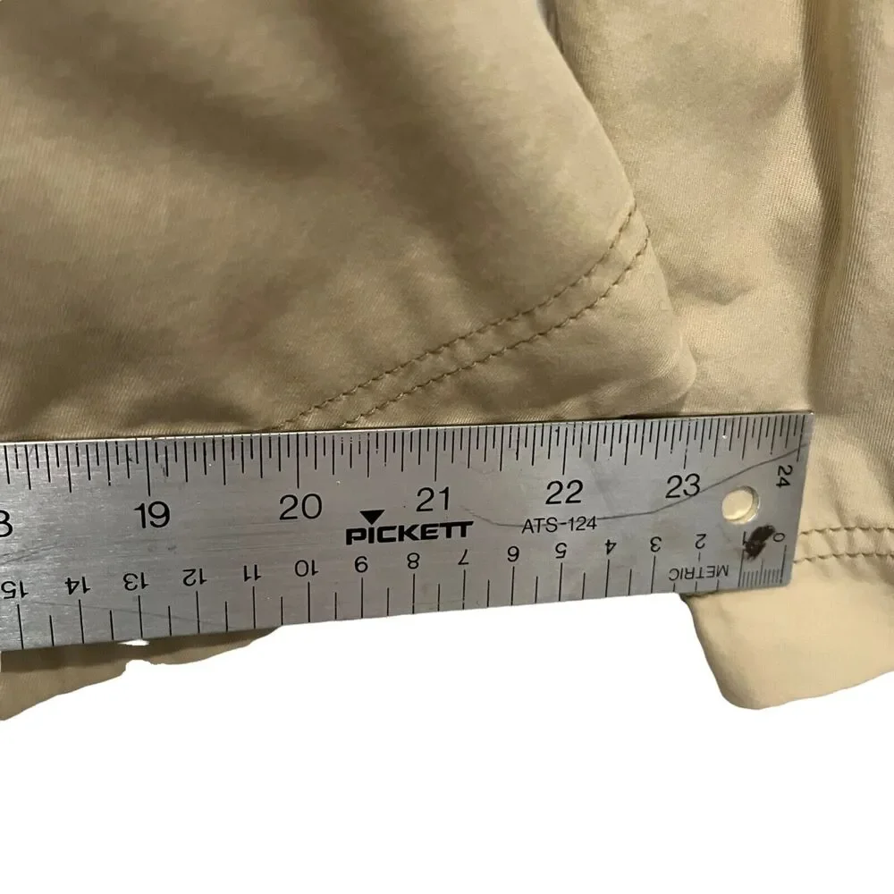 Sundance Women's Casual Blazer Jacket Light Tan 3 Button Single Breasted Size 6